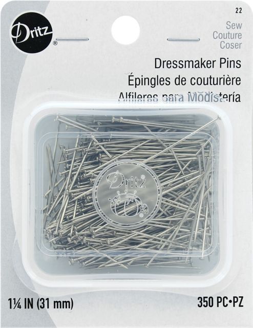 Dritz Pins Dressmaker 1.25'' Steel 350pc