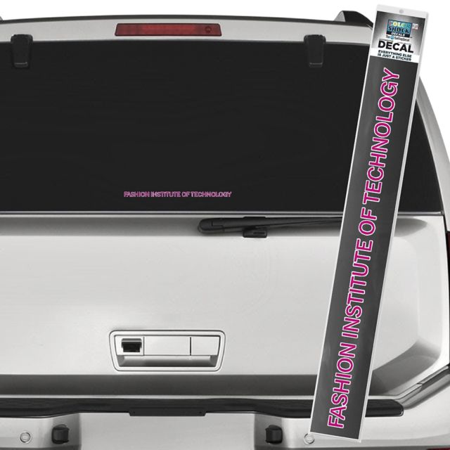 Fashion Institute of Technology Strip Decal