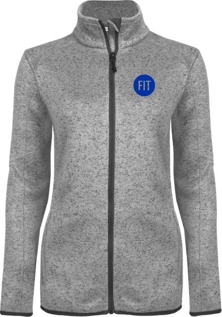 Fashion Institute Womens Fleece Jacket FIT - Circle Emblem - ONLINE ONLY